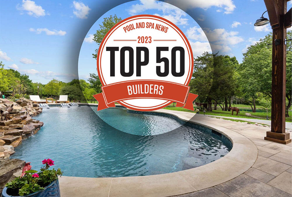 Venture Custom Pools Receives 5th Consecutive PSN Top 50 Pool Builder Award!