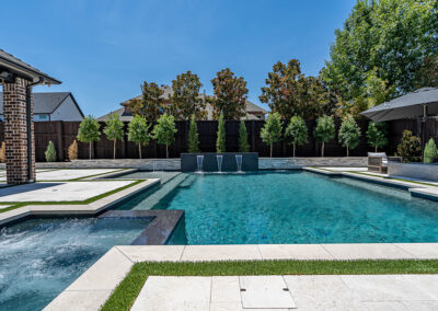 dallas pool construction - pool and spa
