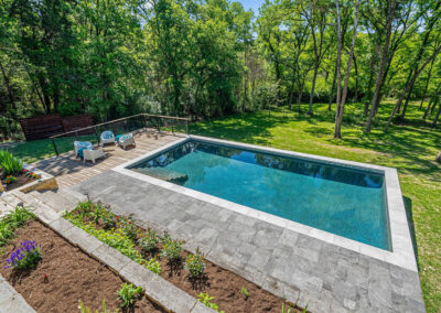 dallas pool company - rectangular pool