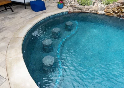 in-pool seating